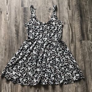 floral t-shirt dress